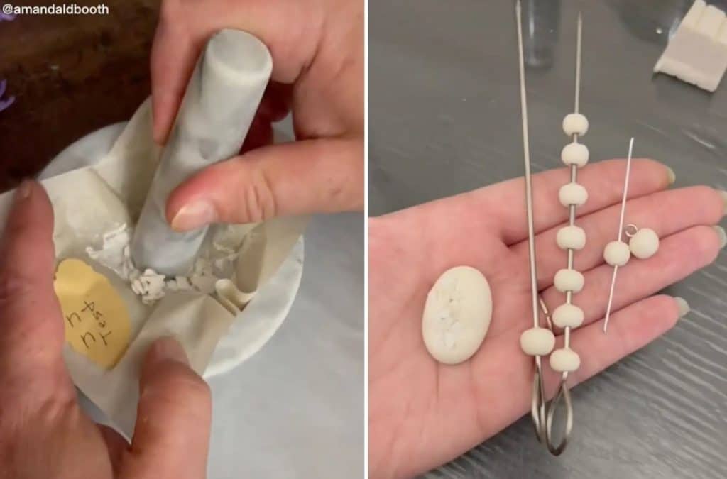 Amanda Booth makes pearls from semen
Sekss.lv
